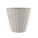 VASO DE INJEÇÃO MODELO DORIC Ø26X23CM COR CRUDO