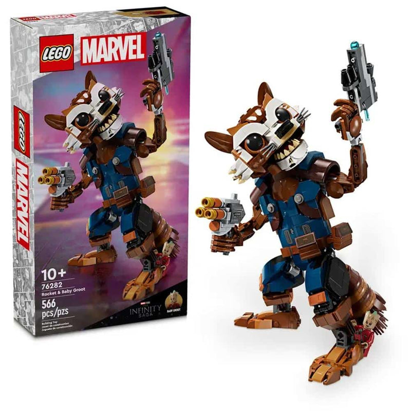 LEGO MARVEL ROCKET E GROOT BEBÉ