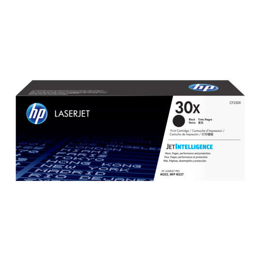 HP Toner LaserJet Original 30X Preto de elevado rendimento