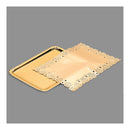 SACO COM 1 TRAVESSA RETANGULARES COM PAPEL DECORATIVO OURO 25X34C
