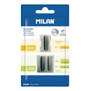 BLÍSTER COM 2 AFIAS DE ALUMÍNIO MILAN