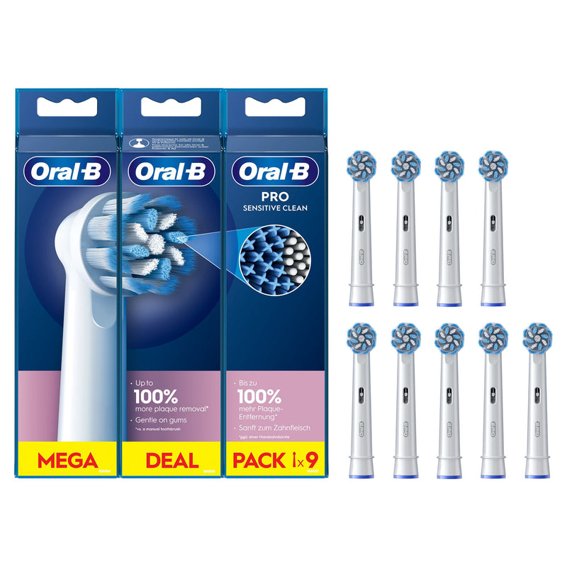 Oral-B Pro Sensitive Clean 9 unidade(s) Branco