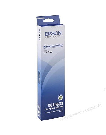 Epson SIDM Black Ribbon Cartridge for LQ-350/300/+/+II (C13S01563