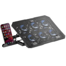 SOPORTE REFRIGERANTE MARS GAMING MNBC23 PARA PORTÁTILES HASTA 16"