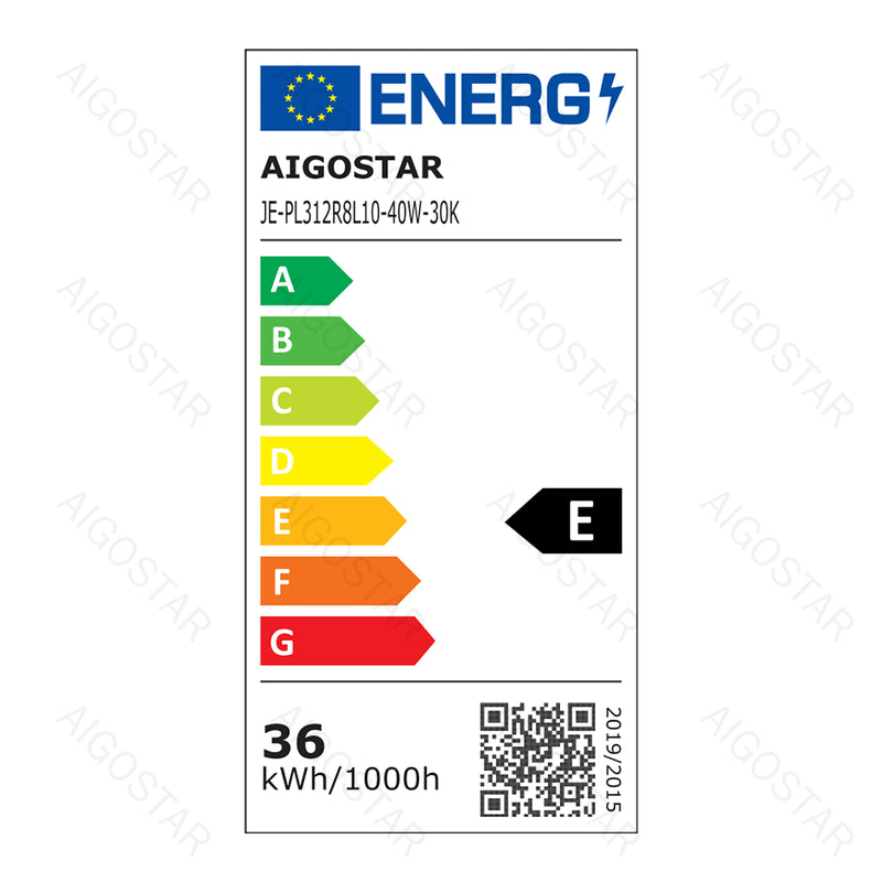 LUZ E5 PAINEL 40W 3000K (295*1195*8MM)