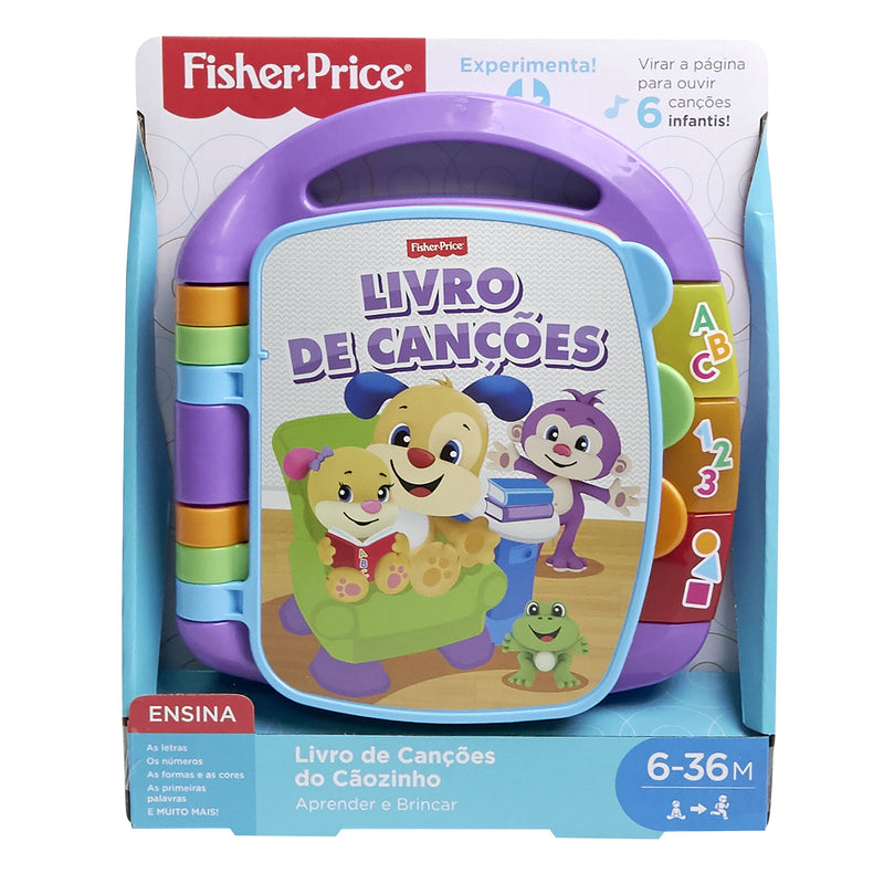 FISHER-PRICE - LIVRO DE CANÇÕES DO CÃOZINHO FVT23