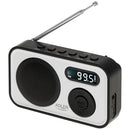RÁDIO DIGITAL PLL AM/FM AD 1906, 12,5 X 3 X 7,5 CM