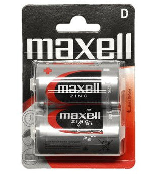 MAXELL - PILHA ZINC1,5VR20(D)BL2 CX12-774401.04.EU