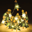 GRINALDA A PILHAS FIXA 20 LEDS DECORATIVOS ADORNOS DE NATAL 1,05M