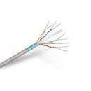 BOBINA DE CABO RJ45 FTP AISENS A136-0281 CAT.6 100M CINZA