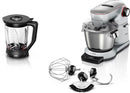 Bosch MUM9YX5S12 robô de cozinha 1500 W 5,5 l Preto, Aço inoxidáv