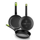 PACK 3 SARTENES BRA GASTRO A841202 Ø20CM Ø24CM Ø28CM APTA PARA IN