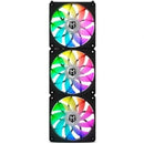PACK 3 VENTILADORES NOX EASY LINK ARGB 12CM