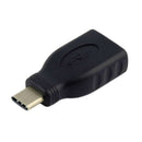 AISENS A108-0323 adaptador para cabos USB-C USB-A Preto