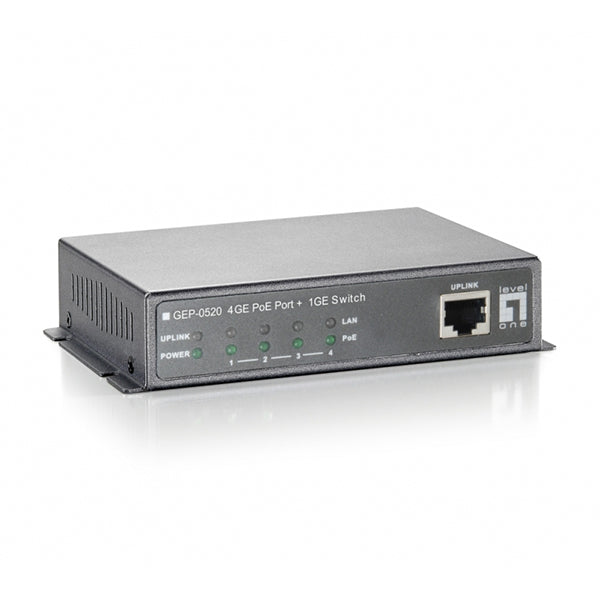 LevelOne GEP-0520 switch de rede Gigabit Ethernet (10/100/1000) P