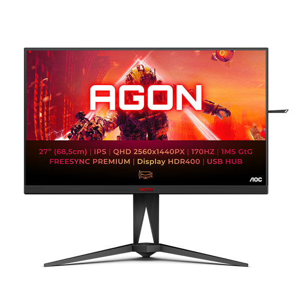 AOC AG275QX/EU monitor de ecrã 68,6 cm (27") 2560 x 1440 pixels