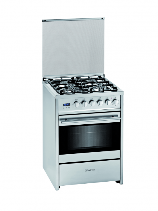 COCINA MEIRELES G610X GAS 4F BUT 60 INOX