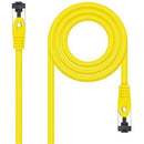 CABLE DE RED RJ45 SSTP NANOCABLE 10.20.2002-Y CAT.8.1 2M AMARILLO