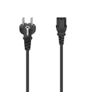 Hama 00200737 cabo de energia Preto 1,5 m Ficha de alimentação ti