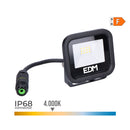 PROJETOR LED 10W 800LM 4000K LUZ DIA BLACK SERIES 9,2X8,1X2,7CM E