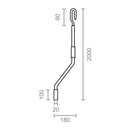 MANIVELA TOLDO ALTO TLD06 2000MM 10447 MICEL