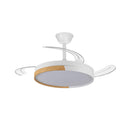 VENTILADOR TECHO RETRACT CRISTAL ECORO 48W MD