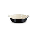 LE CREUSET - TABULEIRO REDONDO 24CM HERITAGE, NEGRO ONIX 61129241