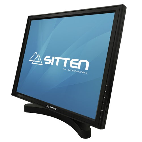 SITTEN TM1701F MONITOR TFT 17" TOUCH, USB. BASE METÁLICA DE ELEVA