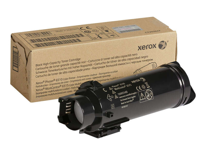 TONER ORIGINAL XEROX106R03480 PRETO CAPACIDADE ELEVADA (5500 PÁGI