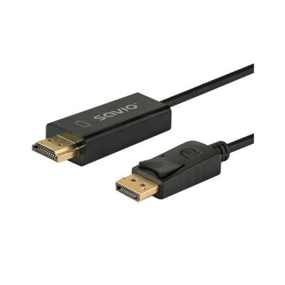 CABLE DISPLAYPORT (M) - HDMI (M) 1.5M SAVIO CL-183