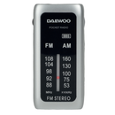 RADIO PORTÁTIL DAEWOO DW1129 PLATA