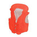 COLETE INSUFLÁVEL. COR LARANJA DO ESTILO DO SALVA-VIDAS DELUXE. 5