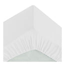 LENÇOL AJUSTÁVEL COR BRANCO 160X200CM
