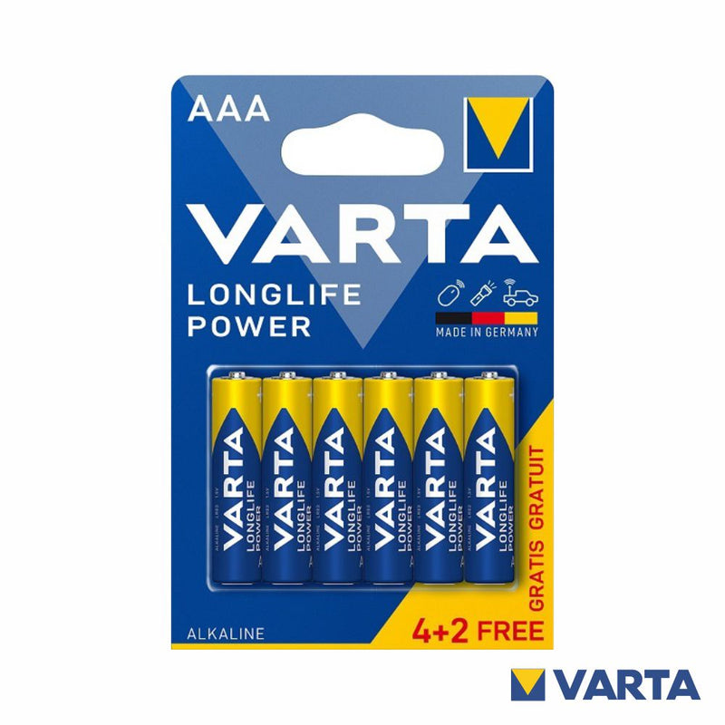 Varta 4903121436 Bateria descartável AAA Alcalino