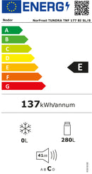 ARCA VERTICAL NODOR 200LT 1776X540X545 NF BRANCA