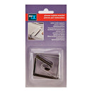 CLIPS PARA PRENDER TOALHAS METALICA 1194-1-000 (BLISTER 4 UNID.)