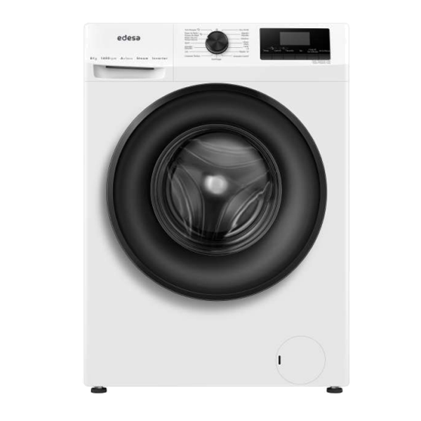 MÁQUINA DE LAVAR ROUPA EDESA EWF8402WH( 1400 RPM - 8 KG - BRANCO