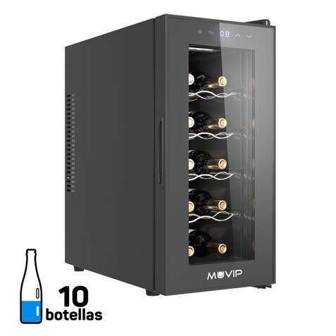 VINOTECA 10 GARRAFAS MUVIP 65W 56CM