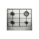 INDESIT PLACA 60CM 4GAS COMANDOS FRONTAIS INOX