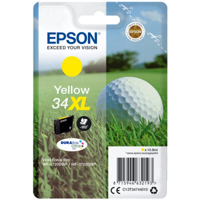 Epson Golf ball C13T34744010 tinteiro 1 unidade(s) Original Rendi