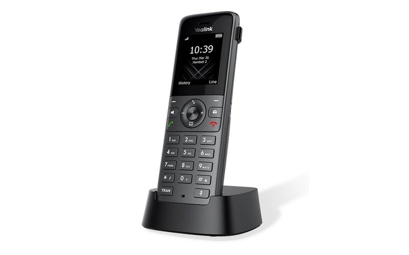 Yealink W73H telefone IP Preto 2 linhas TFT