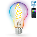 WIFI WB LÂMPADA INTELIGENTE DE FILAMENTOS A60 E27 4.9W RGBW