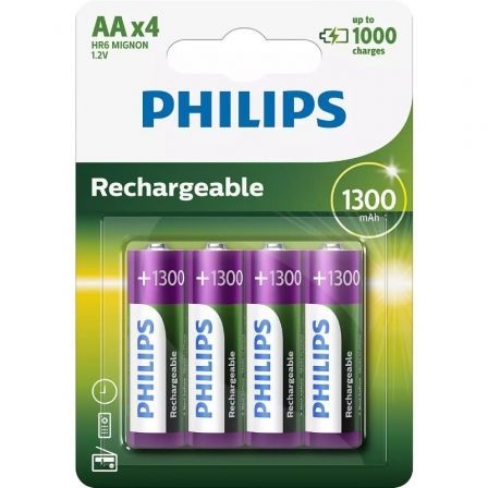 Philips Rechargeables Pilha R6B4A130/10