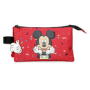 ESTOJO ESCOLAR DISNEY MICKEY THING C/ ZIPER DUPLO