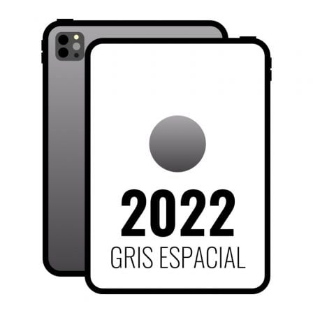 APPLE IPAD PRO 11" 2022 4TH WIFI CELL 5G M2 2TB GRIS ESPACIAL - M