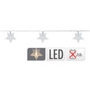 GRINALDA BRANCO FRIO 10 ESTRELAS LEDS A PILHAS IP20 1,3M