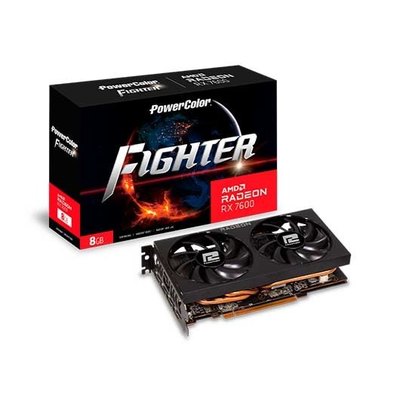 TARJETA GRÃFICA POWERCOLOR RX 7600 FIGHTER 8GB GDDR6