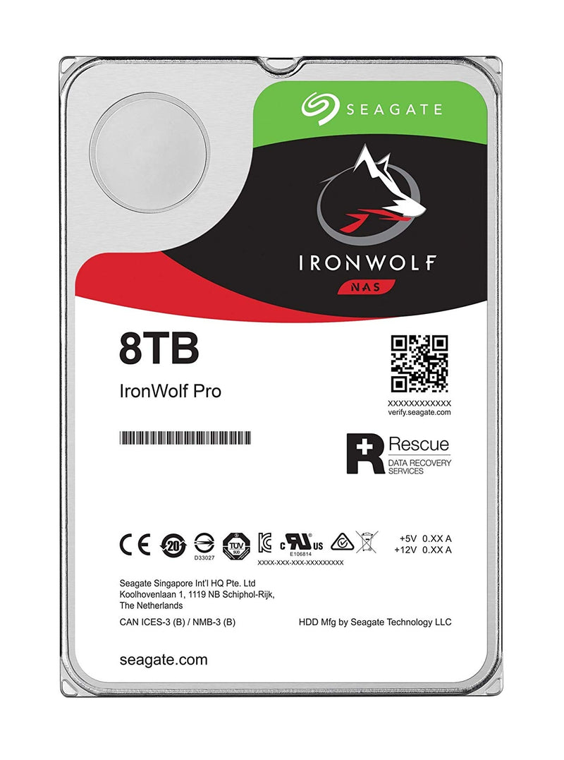 Seagate IronWolf ST8000VN004 unidade de disco rígido 3.5" 8000 G