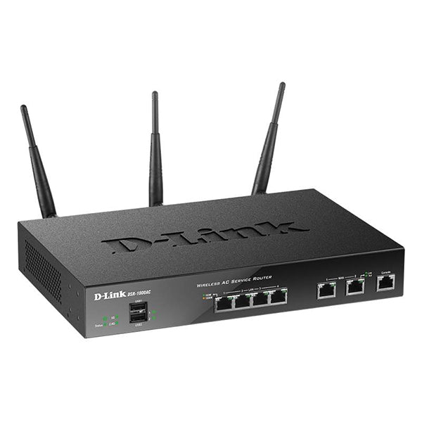 D-Link DSR-1000AC router sem fios Gigabit Ethernet Dual-band (2,4