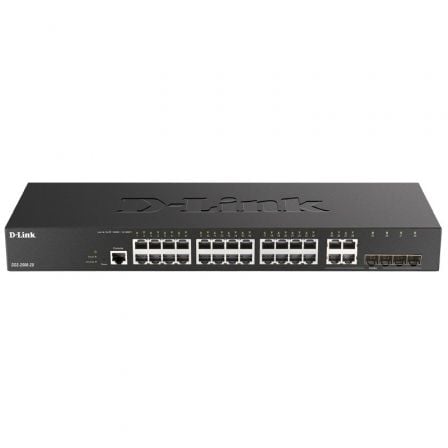 SWITCHS D-LINK 24-PORT GIGABIT MANAGED 4 COMBO 1000BASETSFP